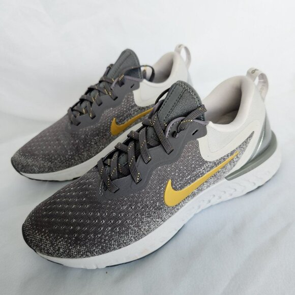 Nike | Shoes | Womens Nike Odyssey React Metallic Gold  10 WOMEN\'S NIKE ODYSSEY REACT METALLIC GOLD AV3049-001 RUNNING SNEAKERS